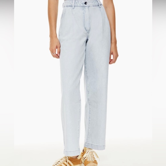 Wilfred Light Blue Flare & Wide Leg Jeans - Picture 1 of 12
